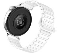 Blueshaweu il cinturinio compatibile con DOOGEE Anywise W1 1,43'' Smartwatch, 22mm Magnetic Silicone Sport Forte Cinturino Magnetico Compatibile con Anywise W1 1,43'' (Bianco)