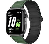 Blueshaweu il cinturinio compatibile con HONOR Choice Watch 2i Smartwatch,22mm Magnetic Silicone Sport Forte Cinturino Magnetico Compatibile con HONOR Choice Watch 2i (Verde)