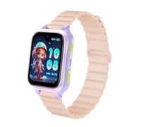 Blueshaweu il cinturinio compatibile con LAGENIO K9 1,78" Smart Watch,16mm Magnetic Silicone Sport Forte Cinturino Magnetico Compatibile con Smartwatch LAGENIO K9 1,78" (Rosa)