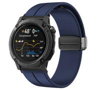 Blueshaweu Magnetico Sportivo cinturino compatibile con COROS NOMAD Smartwatch, Magnetico cinturino in silicone sportivo a Smontaggio rapido 24mm compatibile con COROS NOMAD (Blu)