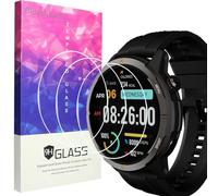 Blueshaweu Pellicola protettiva compatibile con AGM Legion GPS, smartwatch da uomo, durezza 9H, pellicola protettiva in vetro temperato [3 pezzi] compatibile con AGM Legion GPS Smartwatch (HD)