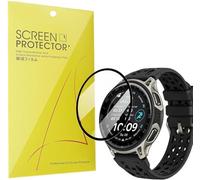 Blueshaweu Pellicola protettiva compatibile con Amazfit Cheetah 2 Pro 48mm 1,32" GPS Running Smartwatch, HD trasparente e flessibile in PET [3 pezzi] compatibile per Amazfit Cheetah 2 Pro 48mm (Nero)