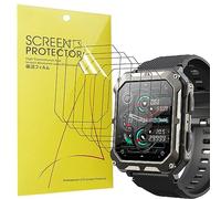 Blueshaweu Pellicola protettiva compatibile con Blackview C20 Pro Smartwatch, HD trasparente, pellicola protettiva flessibile in TPU [6 pezzi] per Blackview C20Pro Smartwatch (trasparente)
