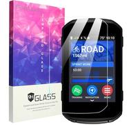 Blueshaweu Pellicola protettiva compatibile con Garmin Edge 850,550, [confezione da 3] pellicola protettiva in vetro temperato 9H compatibile con Garmin Edge 850/550, ciclocomputer GPS compatto