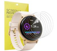 Blueshaweu Pellicola protettiva compatibile con Hama Smartwatch Arion AMOLED 43 mm, HD, trasparente, flessibile, in TPU [6 pezzi], compatibile con smartwatch Hama Arion (trasparente)