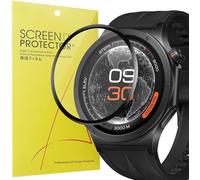 Blueshaweu Pellicola protettiva compatibile con OPPO Watch X3 1,5", HD trasparente e flessibile in PET [3 pezzi] compatibile per OPPO Watch X3 1,5" Smartwatch (Nero)