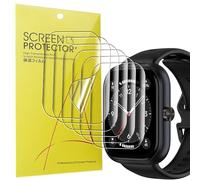 Blueshaweu Pellicola protettiva compatibile con Smart Watch HONOR CHOICE, HD trasparente, pellicola protettiva flessibile in TPU [6 pezzi] per smartwatch HONOR CHOICE (trasparente)