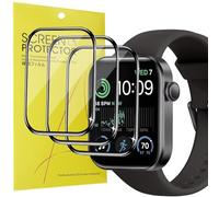 Blueshaweu Pellicola protettiva compatibile con smartwatch ASEEYIRJ 1,85",HD trasparente e flessibile in TPU [3 pezzi] compatibile per ASEEYIRJ 1,85" Smartwatch (Nero)