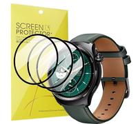 Blueshaweu Pellicola protettiva compatibile con smartwatch Mibro Lite3 Pro 1,32", HD trasparente e flessibile in TPU [3 pezzi] compatibile per Mibro Lite3 Pro 1,32" Smartwatch (Nero)