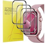 Blueshaweu Pellicola protettiva compatibile con smartwatch Sanorum/RUXINGX/Banlvs G62 1,83", HD trasparente e flessibile in PET [3 pezzi] compatibile per G62 1,83" Smartwatch (Nero)