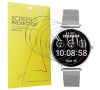 Blueshaweu Pellicola protettiva compatibile con XCOAST SIONA 2 Nano Smartwatch, 37 mm, HD, trasparente, flessibile, in TPU [6 pezzi], compatibile con XCOAST SIONA 2 Nano Smartwatch (trasparente)