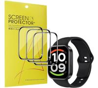 Blueshaweu Pellicola protettiva compatibile con XIAOMI Redmi Watch 6 Active Smartwatch, HD trasparente e flessibile in PET [3 pezzi] compatibile per Redmi Watch 6 Active Smartwatch (Nero)