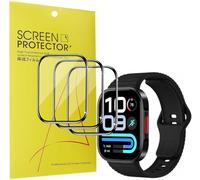 Blueshaweu Pellicola protettiva compatibile con XIAOMI Redmi Watch Lite Smartwatch, HD trasparente e flessibile in PET [3 pezzi] compatibile per Redmi Watch 6 Lite Smartwatch (Nero)