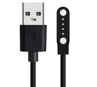 Blueshaweu Sanoto Bone Sound - Caricabatterie per cuffie, cavo di ricarica USB magnetico a conduzione ossea a 4 pin, compatibile con cuffie SANOTO X2/DG08 Bone Sound. (Nero)