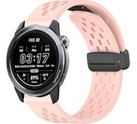 Blueshaweu silicone cinturino Compatibile con Mibro GS Explorer S/Pro 2 / Active 2, cinturino sportivo traspirante in morbido silicone magnetico compatibile con Mibro GS (Rosa)