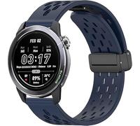 Blueshaweu silicone cinturino Compatibile con Mibro GS Explorer S/Pro 2 / Active 2, cinturino sportivo traspirante in morbido silicone magnetico compatibile con Mibro GS (Blu)