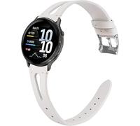 Blueshaweu Vintage pelle Cinturino compatibile con Garmin Venu 4 Smartwatch,cinturino alternativo traspirante in Vintage pelle compatibile per Garmin Venu 4 41mm, 45mm (Bianco, 18mm)