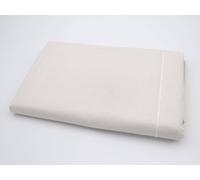 Bluesì Lenzuolo Sopra piano Matrimoniale in Cotone Tinta unita colore Beige - IC1211