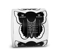 Bluesky Formine per Extension Unghie Con Gel Costruttore, Poly Gel, Gum Gel, Acrilico, Nail Art, Adesivi per Unghie, Confezione da 300