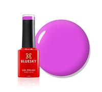 Bluesky Fresh Neon 21, Smalto Gel Mini, Rosa-Lilla Violaceo, Lunga Durata, Resistente alle Scheggiature, 5 ml, Richiede Asciugatura Sotto Lampada UV o LED