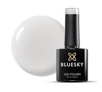Bluesky Jelly Gel Semipermanente Unghie Colori-Smalto Semipermanente Bianco Latteo, Trasparente Smalto per Unghie Lattiginoso, Polimerizzazione Sotto Lampada UV/LED,10ml,Milky White