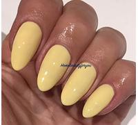 BlueSky Primrose 80566 giallo limone pastello smalto gel UV LED soak off 10 ml plus 2 LuvliNail Shine Wipes