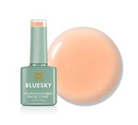 Bluesky Rubber Base Coat 10ml - Citrus Breeze - BNR05, Base Gel for Nails, Strengthening Gel Base Coat for 21 Day Manicure, LED UV Lamp Required