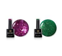Bluesky, Set di 2 smalti per unghie in gel/UV, collezione natalizia