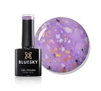 Bluesky Smalto gel per unghie, gel per fiori, glicine, BFL04, viola, lunga durata, resistente ai trucioli, (richiede asciugatura sotto lampada UV o LED)
