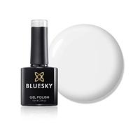 Bluesky Smalto gel, Studio White 80526, a lunga durata, resistente alle scheggiature, 10 ml (richiede asciugatura sotto lampada UV LED)