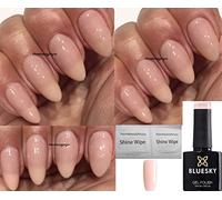 BLUESKY Smalto Per Unghie Gel, Bare Lingerie, 80564, Rosa, Nudo, Pastello (Per Lampade Uv E Led) - 10 Ml