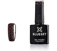 Bluesky Smalto Per Unghie Gel, Burgundy Maroon Glitter, Vip9, Luccichio, Buio Rosso, Buio (Per Lampade Uv E Led) - 10 Ml