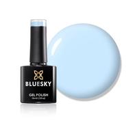 Bluesky Smalto Per Unghie Gel, Creekside, 80596, Blu, Nudo, Pallido, Pastello (Per Lampade Uv E Led) - 10 Ml
