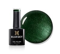 Bluesky Smalto Per Unghie Gel, Dark Green Sparkle, 80541, Bagliore, Verge, Luccichio, Buio (Per Lampade Uv E Led) - 10 Ml