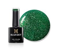 Bluesky Smalto Per Unghie Gel, Elf, 63902, Luccichio, Verde (Per Lampade Uv E Led) - 10 Ml