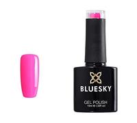 Bluesky Smalto Per Unghie Gel, Fresh, Neon21, Rosa (Per Lampade Uv E Led) - 10 Ml