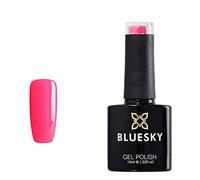 Bluesky Smalto Per Unghie Gel, Hot Pop Pink, 80519, Rosa, Neon (Per Lampade Uv E Led) - 10 Ml