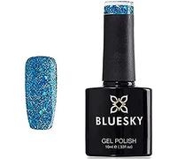 Bluesky Smalto Per Unghie Gel, Mermaids Tale, S13N, Luccichio, Blu (Per Lampade Uv E Led) - 10 Ml