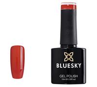 Bluesky Smalto Per Unghie Gel, Musk Pink, A044, Rosso, Arancia (Per Lampade Uv E Led) - 10 Ml