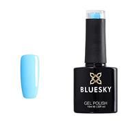 Bluesky Smalto Per Unghie Gel, Pacific Blue, Neon19, 10Ml (Per Lampade Uv E Led) - 10 Ml