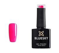Bluesky Smalto Per Unghie Gel, Party Pink, Neon09, Rosa (Per Lampade Uv E Led) - 10 Ml