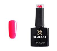 Bluesky Smalto Per Unghie Gel, Peachy Pink, Neon14, Rosa, Viola (Per Lampade Uv E Led) - 10 Ml