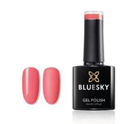 Bluesky Smalto Per Unghie Gel, Pink Neon Coral, A74, Rosa, Rosso, Arancia, Neon (Per Lampade Uv E Led) - 10 Ml