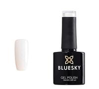 Bluesky Smalto Per Unghie Gel, Silver Vip, 80535, Argento, Bagliore, Luccichio (Per Lampade Uv E Led) - 10 Ml