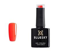 Bluesky Smalto Per Unghie Gel, Vampire Bite, Neon31, Arancia (Per Lampade Uv E Led) - 10 Ml