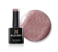 BLUESKY Smalto Per Unghie Gel, You'Re A Gem,Platinum20, Bagliore, Luccichio, Rosa, Pastello (Per Lampade Uv E Led) - 10 Ml