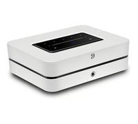 BlueSound Powernode 2025 (N331) bianco - Amplificatore integrato stereo a transistor, Spotify, Tidal, Roon Ready