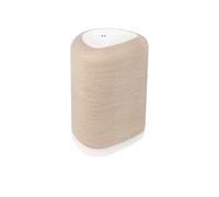 Bluesound Pulse Flex Bluetooth senza cavo Hi-Res All-in-One, AirPlay 2, Spotify Connect, Alexa Skills, altoparlante audio multi-room (bianco/marrone chiaro)