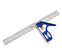 BlueSpot 300mm 12in Pro Combinazione Quadrato Acciaio Inox B/S33927