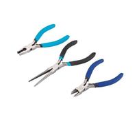 BlueSpot Impugnatura Morbida Mini Pinza Set 3 PC Ago Naso Combinazione Lato Cut
